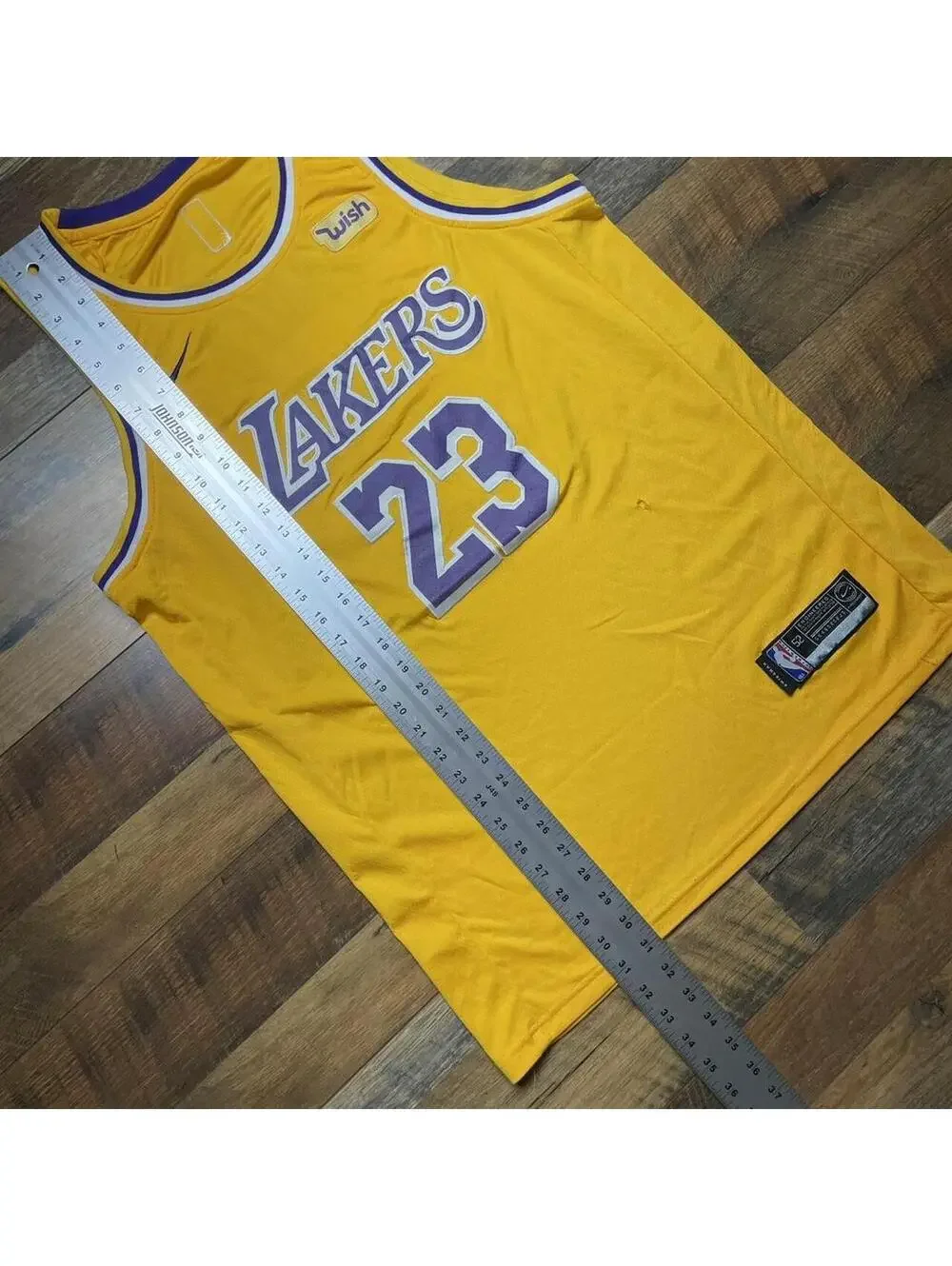 Lebron James Los Angeles Lakers Jersey Nike Swingman Men’s 52